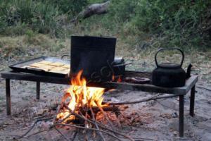 Camping-Frühstück