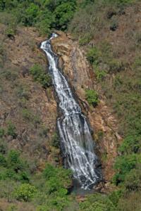 Wasserfall am Porcupine Ridge Guesthouse 