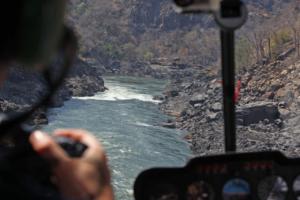 Flug durch die Schlucht