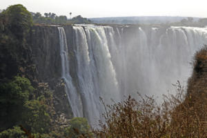 Vicfalls bei Niedrigwasser                   