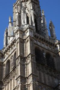 Toledo: der Turm der Kathedrale