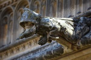 Toledo: Figur im Monasterio de San Juan de los Reyes 1