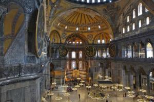 Innenraum der Hagia Sophia    