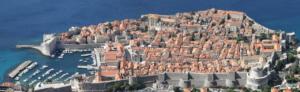 Panorama-Ansicht von Dubrovnik  