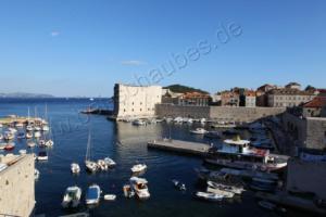 der Stadthafen von Dubrovnik  