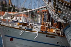 Segelschiff in Trogir 