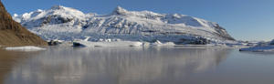 Gletscher-Panorama am Svínafell 