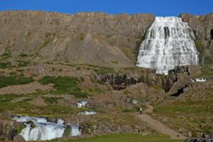 Der Dynjandi: nicht ein Wasserfall, sondern viele!