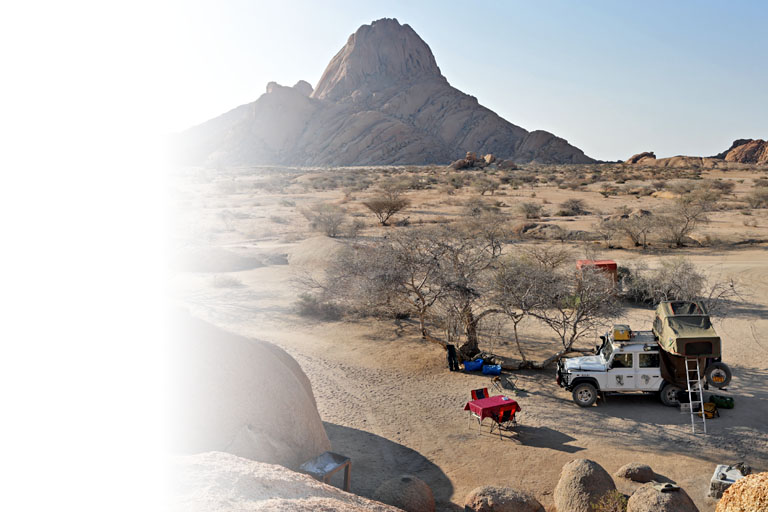 camping spitzkoppe landy