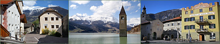 Reisebericht Südtirol: Glurns und der Reschensee