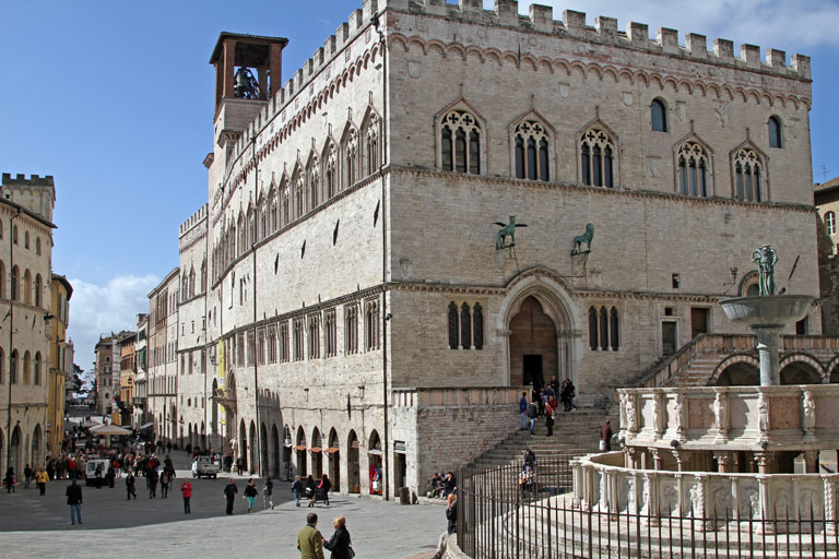 Palast in Perugia
