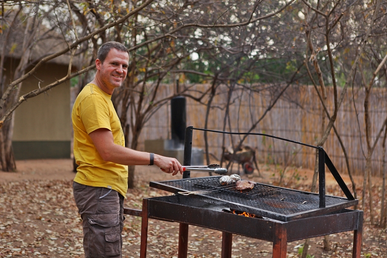 grillen in Namushasha