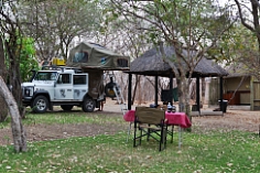 Campsite in Namushasha