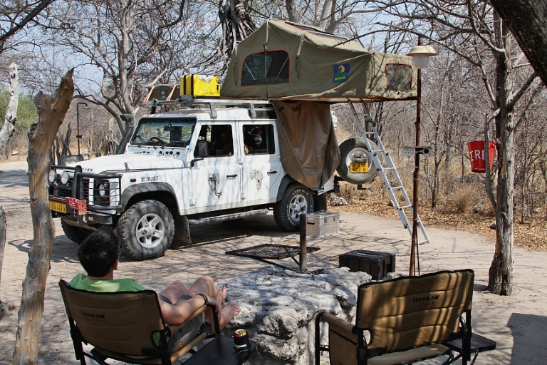 Campsite in Roys Camp, Namibia