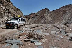 ein Landy im Gelände