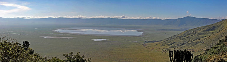 Panorama Ngorongoror-Krater, Tansania