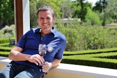 Weinprobe auf Vergelegen in Südafrika