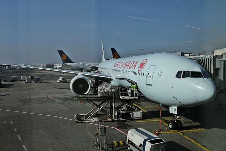 Flug mit der Air Canada von Frankfurt nach Costa Rica