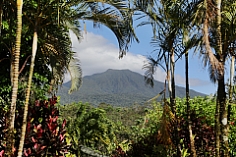 Blick auf den Tenorio-Vulkan in Costa Rica