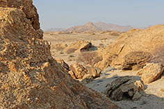 Camping am Rock Arch, Blutkoppe, Namibia