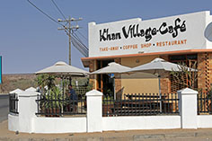 Khan Village Cafe in Usakos, Nambia
