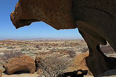 schöne Fotomotive auf Wüstenquell, Namibia
