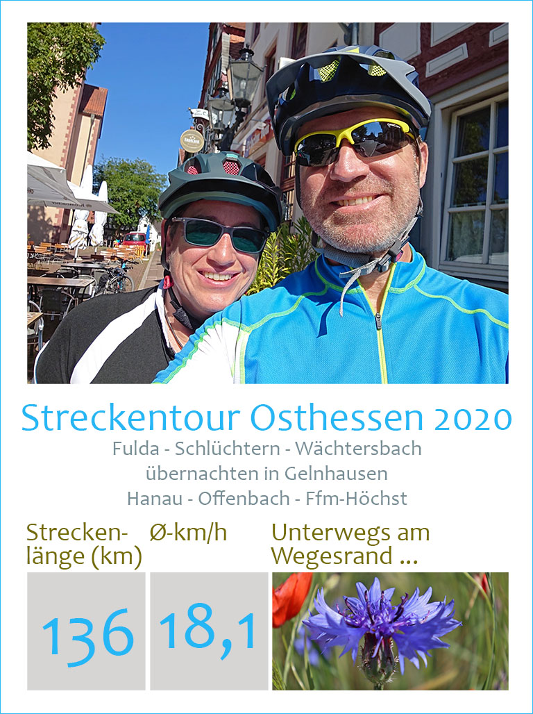 Fahrradhelm-Helden on tour in Osthessen