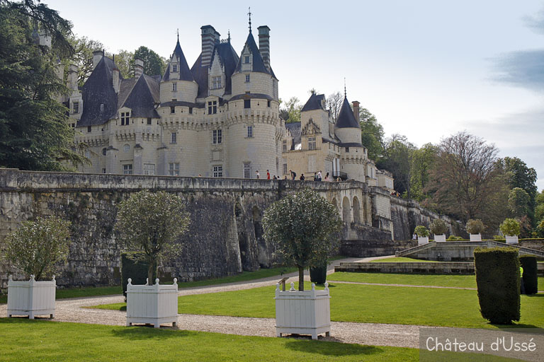 schloss ussé an der loire