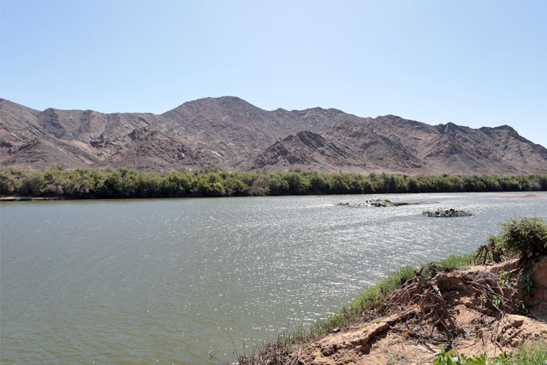 booplas campsite am oranje, namibia im oktober 2022