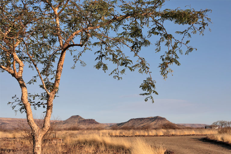 landschaft auf mount d'urban, namibia, oktober 2022