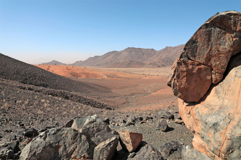 ausblick, toktokkie-trail, namibia, september 2024