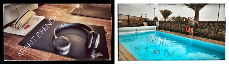 erst arbeit, dann pool, workation, lanzarote, dezember 2024