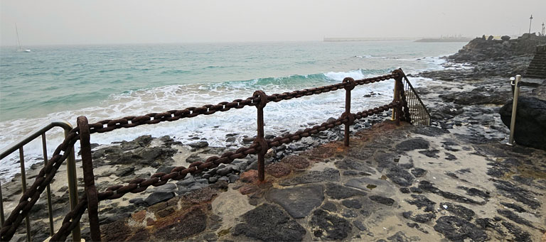 playa blanca, lanzarote, dezember 2024