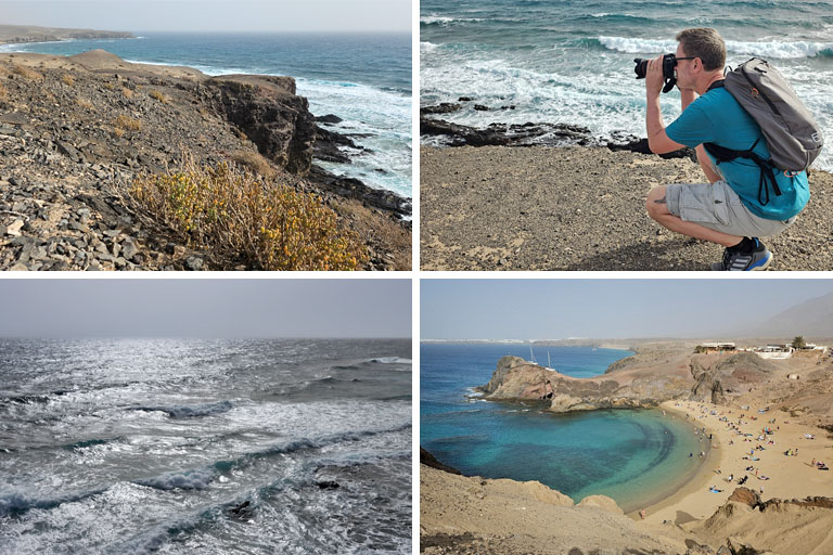 wanderung an den papagayo-straenden, lanzarote, dezember 2024