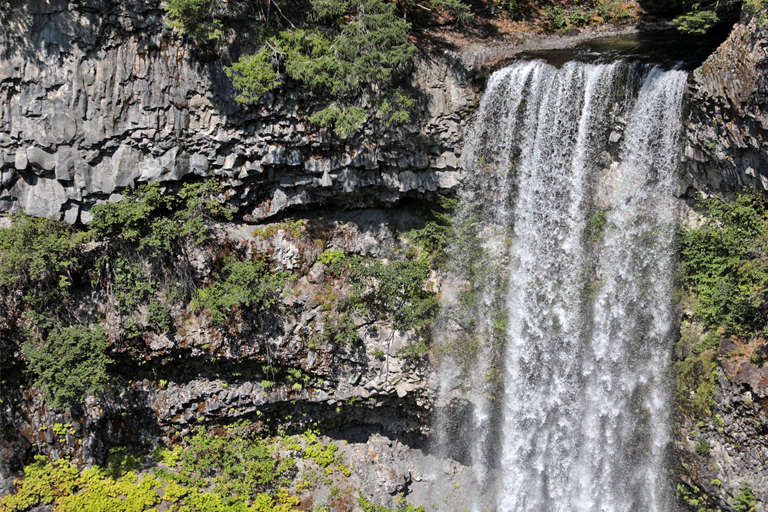 brandwine falls, teleaufnahme, kanada, september 2025