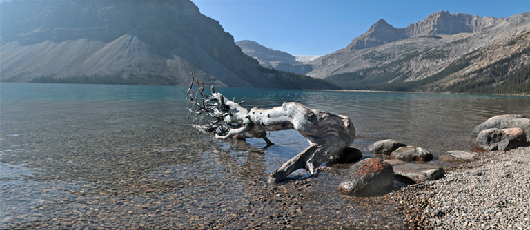 bow lake, kanada, september 2025