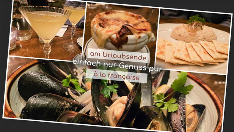 abendessen im le tableau, kanada, vancouver, september 2025