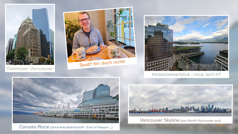 collage, vancouver, kanada, september 2025