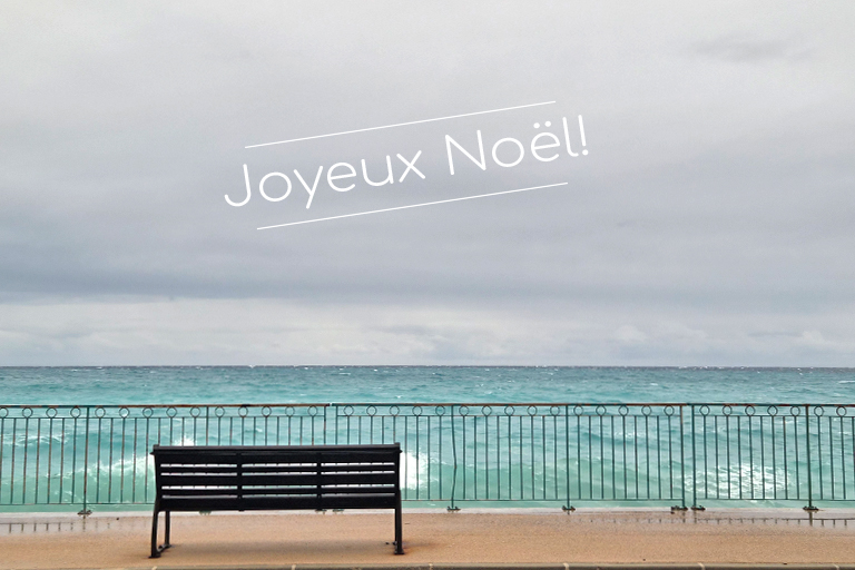 stürmisches wetter an der uferpromenade von menton, frankreich, dezember 2025