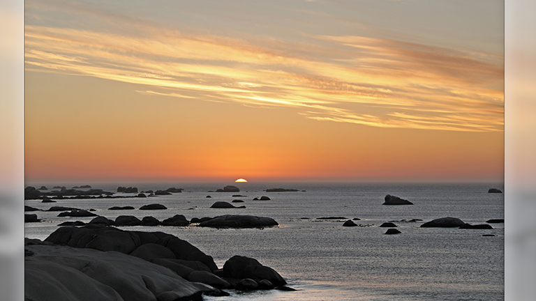 sunset, paternoster, südafrika, april 2026