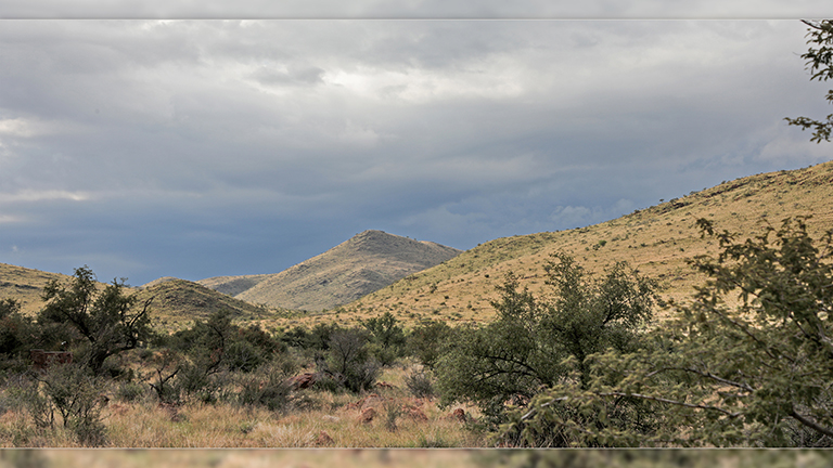 landschaft bei regen, nauams campsite #2, namibia, april 2026