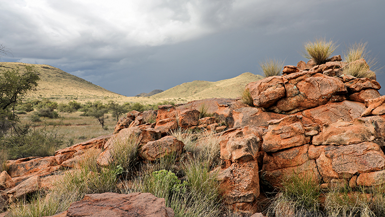gewitterstimmung, nauams campsite #2, namibia, april 2026