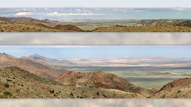 panorama, spreetshoogte pass, namibia, april 2026