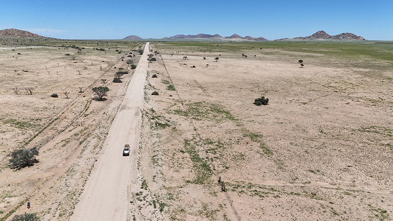 landschaft von oben, drohne, namibia, april 2026