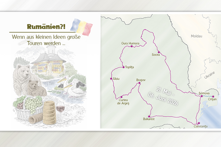 unsere tour durch rumänien, mai 2026