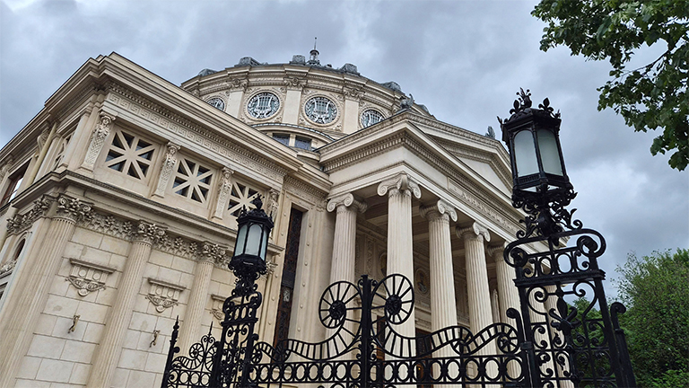 rumänisches Athenäum, Bukarest, Rumänien, Mai 2026