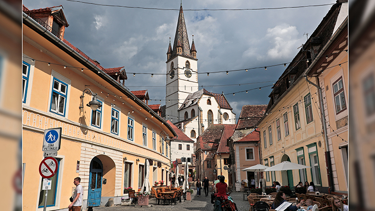 unterwegs in sibiu, rumänien, mai 2026